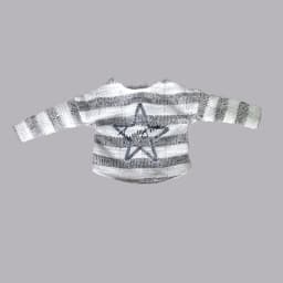 DLBell Blythe Doll Clothes Striped Knitted Star Sweater Tops Mini Skirt for Blyth OB24 Licca 1/6 Dolls Clothing
