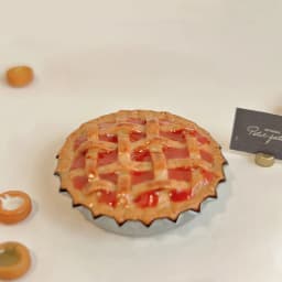 1Pcs 1/12 Dollhouse Accessories Miniatures Apple Pie Mini Pizza Food Model Toy for Doll House Decoration