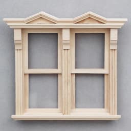 1:12 Dollhouse Miniature Window Sliding Windows Can Be Painted Furniture Model Decor Toy Doll House Accessories