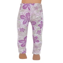 18 inch American Doll Pants Trousers Flower Round Dot Leggings For 43cm Baby New Born&OG Girl Dolls Accessories For Girl's Gift
