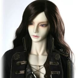1/3 1/4 1/6 1/8 Bjd Wig HighTemperature Long Fashion Wavy Black Uncle's Bjd Wig
