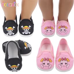 7cm Cloth Doll Shoes Different Styles Clothes Accessories For American 18 Inch Girl And 43cm Baby New Born Doll OG,DIY Toy Girl