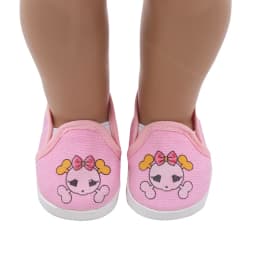 7cm Cloth Doll Shoes Different Styles Clothes Accessories For American 18 Inch Girl And 43cm Baby New Born Doll OG,DIY Toy Girl