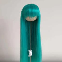 New Style 1/3 1/4 1/6 1/8 Bjd SD Doll Wig High Temperature Wire Long Straight Fiber Wig For BJD Hair Wig