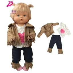 16 Inch Nenuco Doll Winter Wool Vest Ropa Y Su Hermanita 40cm Baby Dolls Clothes