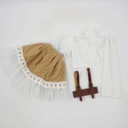 Outfits For 1/4 BJD Dream Fairy Doll Unicorn Dress Including The Headdress And Necklace SD MJD