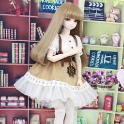Outfits For 1/4 BJD Dream Fairy Doll Unicorn Dress Including The Headdress And Necklace SD MJD