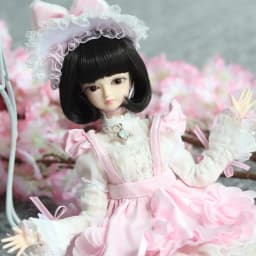 Outfits For 1/4 BJD Dream Fairy Doll Unicorn Dress Including The Headdress And Necklace SD MJD