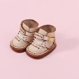 Ob11 Doll Shoes Fashion Martin Boots Holala Boots Handmade Cowhide Shoes For Clay Doll Obitsu11,Body9, Gsc, Ddf, 1/12bjd Doll