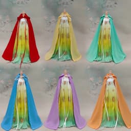 Blyth 1/6 1/4 1/3 BJD Cape Ancient Costume Clothes Chinese Hanfu Cloak For BJD/SD YOSD MSD SD13 Big Girl Doll Accessories C1953