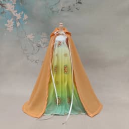 Blyth 1/6 1/4 1/3 BJD Cape Ancient Costume Clothes Chinese Hanfu Cloak For BJD/SD YOSD MSD SD13 Big Girl Doll Accessories C1953
