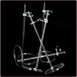 Plastic Model Display Standing For 1/6 Dolls Figure Display Holder Doll Fixed Base Kids Toys Stand Plaything Stent