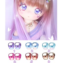 BJD eyes 10mm-16mm-20mm-24mm doll eyes 16mm bjd acrylic eyeballs 1/12 1/8 1/6 1/4 1/3 BJD SD doll accessories doll cartoon eyes