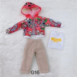 DOLLS Clothes 30cm Dress Up TOY Accessories Fashion Jacket Coat Bib Suit Pantyhose For 1/6 Movable Joint Bjd Doll Girls Toy