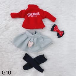 DOLLS Clothes 30cm Dress Up TOY Accessories Fashion Jacket Coat Bib Suit Pantyhose For 1/6 Movable Joint Bjd Doll Girls Toy