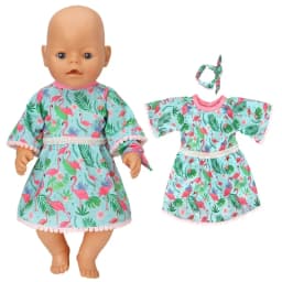 Baby New Born Doll Clothes Coat Hooded Sweater for 17 Inch Doll Jacket Toys Doll Wears