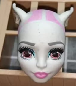 1/6 doll of girl accessories monsters high school hands nude head without hair diy doubao dongcheng