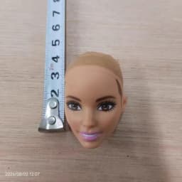 1/6 doll of girl accessories monsters high school hands nude head without hair diy doubao dongcheng
