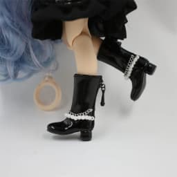 DBS 1/6 blyth DollS Accessoriess Simple two-tone high boots Suit Ob24 Anime Girl
