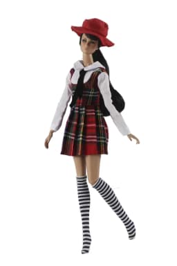 1 Set BABI Doll Clothes 1:6 Scale Dress Outfit for 11.5 Inch 30cm Doll Many Style for Choice Gifts for Girls Doll Accessories #6