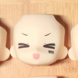 New Cute Funny Makeup GSC Replacement Face for Obitsu11、OB11、1/12bjbd Doll Accessories Toy Face