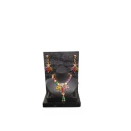 Need 15 days process time LX572 Handmade Toy earrings necklace Crystal diamond accessories for your 1/6 30cm babi fr fr2 dolls