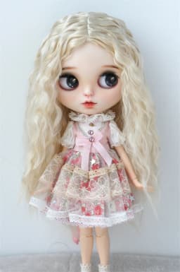 JD706 All Sizes For Long Curly Doll Wig Soft Synthetic Mohair YOSD MSD SD Blythes Hair Wholesale BJD Wigs Doll Accessories