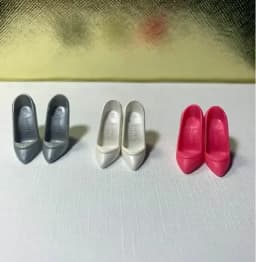 New styles fashion doll toy shoes accessories for 1/6 BB high heels flat foot dolls BBQ08