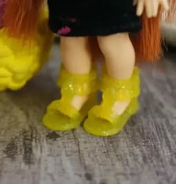 BQ2 Dolls purple shoes small toy accessories for height 11cm kelly dolls feet