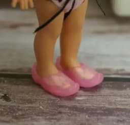BQ2 Dolls purple shoes small toy accessories for height 11cm kelly dolls feet