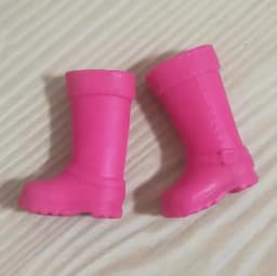 BQ2 Dolls purple shoes small toy accessories for height 11cm kelly dolls feet