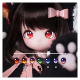 BJD Eyes doll Metallic Effect Eyes 10mm-24mm doll Acrylic Eyes for 1/8 1/6 1/4 1/3 BJD SD doll Accessories 10mm-24mm doll Eyes
