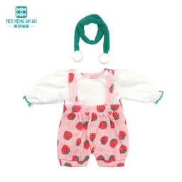 Doll Clothes Fashion T Shirt Pants Cartoon Dress Fits 45cm American Doll Toy Accessories Gift Girls