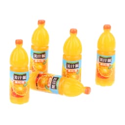 5Pcs Mini Drink Juice Bottles Dollhouse Miniatures Doll Food Kitchen Living Room ob11 Model Shooting Props DIY Supplies