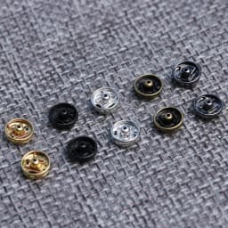 Mini Button Buckle DIY Doll Clothes Metal Buckle Invisible Snap for 1/6 Doll Clothing Sewing Accessories 5mm Buckles