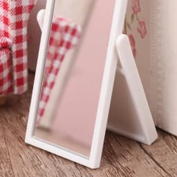 1:12 Dollhouse Simulation Full Length Mirror Miniature Furniture Decoration Dolls House Accessories For Kids Toy
