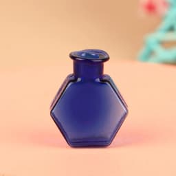 1/12 Scale Miniature Dollhouse Glass Vase Mini Stripe Wishing Glass Bottle Simulation Vase Model for Doll House Accessories Toy