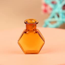 1/12 Scale Miniature Dollhouse Glass Vase Mini Stripe Wishing Glass Bottle Simulation Vase Model for Doll House Accessories Toy