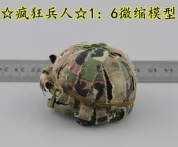 1/6 Scale Soldier Helmet Hat Gas Mask Special Forces Helmet Model 1/6 Tank Soldier Hat Machine Gunner Night Vision Apparatus