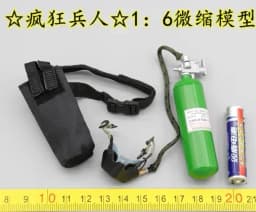 1/6 Scale Soldier Helmet Hat Gas Mask Special Forces Helmet Model 1/6 Tank Soldier Hat Machine Gunner Night Vision Apparatus