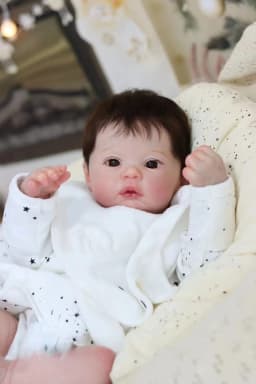 18 Inch 3D Painted Skin Meadow Handmade Bebe Reborn Doll Full Body Silicone Vinyl Bebe Reborn Doll With Similar Clothes