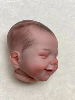 Customizable 18 Inch April Smile Bebe Doll Painted Kits Lifelike Reborn Parts Semi-Finished Accessories Kits