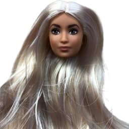 Orignal ST 70th Doll Heads Red Purple Tricolor HairDoll Accessories DIY Doll Parts Girl Christmas Gifts Rare Collection Dolls