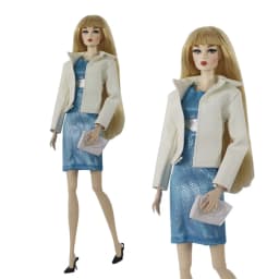 Handmade Babi Clothes Leather Clothing Outfit Overcoat for 11.5 Inch 30cm Doll BJD Clothes Many Style Gifts for Doll Accessories