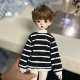 (Customized) Doll's Clothes for 1/3 1/4 1/6 Male Female Bjd Doll Long Sleeve Tops Girl Toys Dress Up Doll Accessories, No Doll