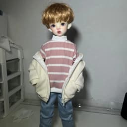 (Customized) Doll's Clothes for 1/3 1/4 1/6 Male Female Bjd Doll Long Sleeve Tops Girl Toys Dress Up Doll Accessories, No Doll