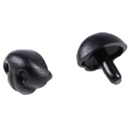 10Pcs 15/18/21mm Dog Noses Smooth Plug-in Animal Plastic Noses DIY Accessories For Crochet Toy Doll Making Supply Amigurumi Doll