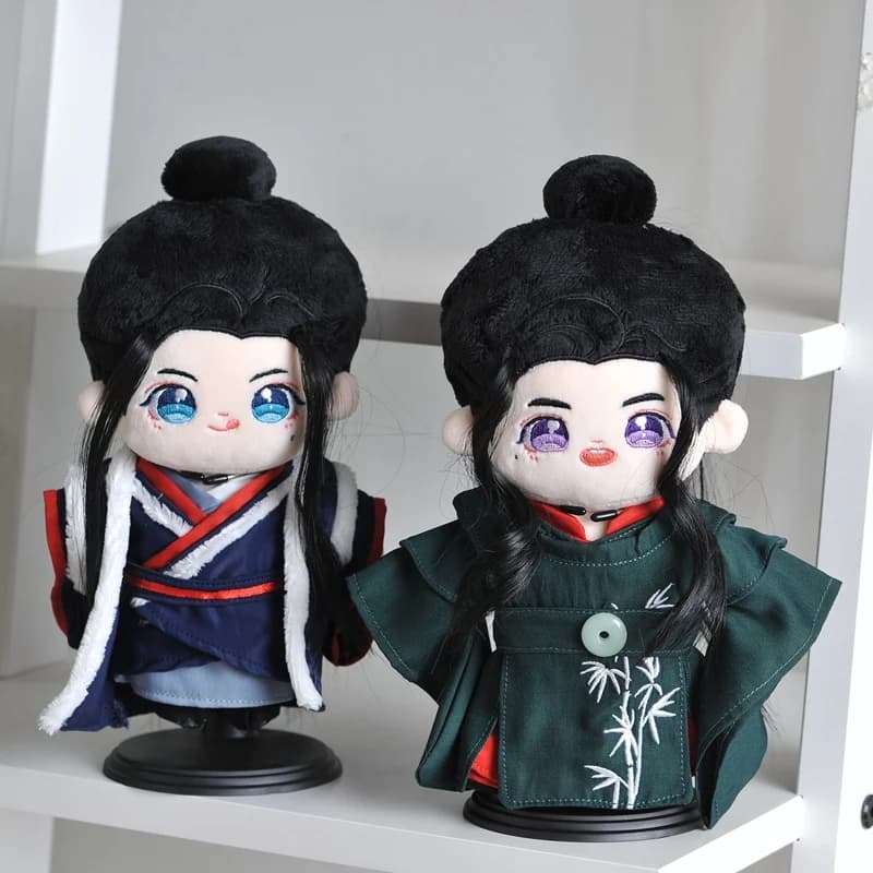 Classic WORD OF HONOR 20cm Cotton Doll Clothes Zhou ZiShu Hanfu Cosplay Mini Suit Outfit Set Dress Up Toys Figures Props Gift