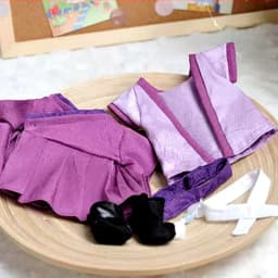 Classic WORD OF HONOR 20cm Cotton Doll Clothes Zhou ZiShu Hanfu Cosplay Mini Suit Outfit Set Dress Up Toys Figures Props Gift
