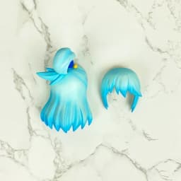 GSC Clay man replaces face hair doll accessories